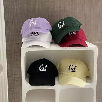 Детская шляпа Casquette с вышивкой букв бейсбольные кепки солнцезащитные шляпы