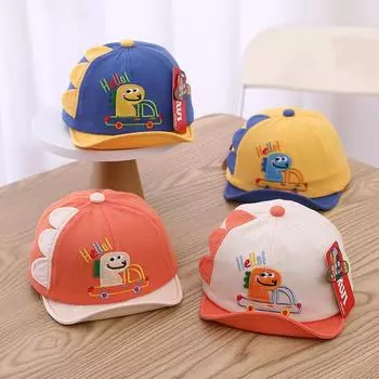 Детская шляпа с защитой от солнца, повседневная кепка с мягкими полями