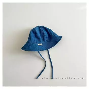 Детская шляпа весна и лето тонкая солнцезащитная защита от солнца в полоску панама Хан Фан тренд детская детская дорожная универсальная шляпа-ведро