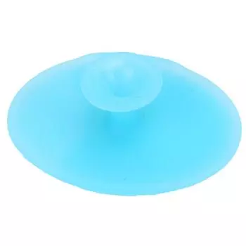 Детская силиконовая щетка для купания Мягкая очищающая щетка для лица Ручной скраб для лица Отшелушивающий аппарат Nude Blue