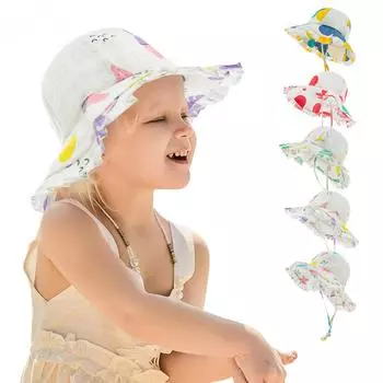 Детская солнцезащитная шляпа, пляжная шляпа для мужчин и женщин, детская шляпа от солнца, детская рыбацкая шляпа красный