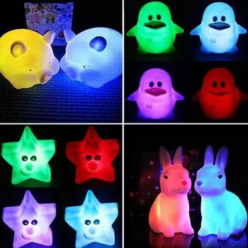 Детская спальня, милая лампа, ночная светодиодная энергосберегающая ночная лампа, домашний декор Mushroom