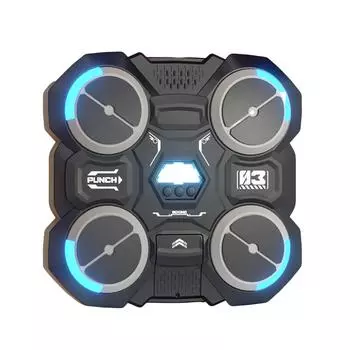 Детская спортивная игрушка Музыкальная боксерская машина Интеллектуальная музыкальная боксерская машина со светодиодной подсветкой Настенные музыкальные боксерские мишени Игрушки One Size