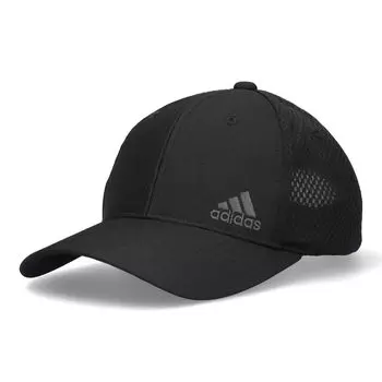Детская спортивная кепка Adidas Half Mesh Inter Zero (01 черный) чёрный