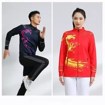 Детская спортивная куртка для бадминтона и тенниса, костюм для награждения победителей групповых соревнований, мужской и женский беговой костюм, тренировочный костюм для тренеров по гребле на лодках-драконах 5XS