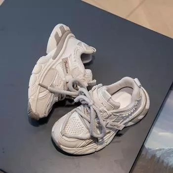 Детская спортивная обувь Детские кроссовки для малышей Повседневная обувь для девочек Дышащая дышащая модная школьная обувь для бега Новые мягкие 29 розовый