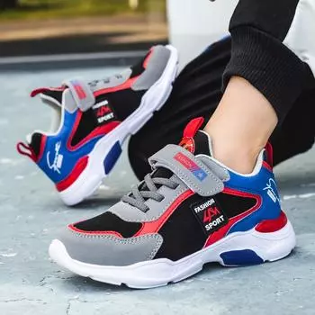 Детская спортивная обувь Four Seasons, легкие кроссовки, обувь 28 синий