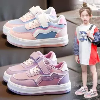 Детская спортивная обувь, спортивная обувь с низким верхом, новинка весны и осени, удобная и модная обувь 26 розовый