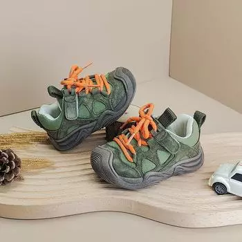 Детская спортивная сумка для малышей, противоскользящая, для мальчиков и девочек, повседневная, противоскользящая обувь для девочек Factory order price 16-20 whole pieces (120 pairs)