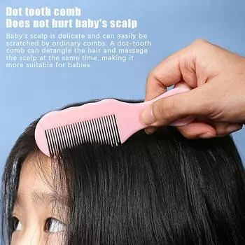 Детская стрижка и парикмахерская расческа для стрижки челки и сломанных волос, машинка для стрижки челки, ручная портативная детская машинка для стрижки волос 2 розовый