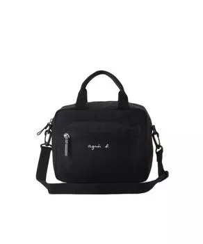 Детская сумка 2way Kids Logo AC12 E BAG Free Black [agnes b] чёрный