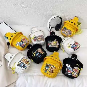 Детская сумка Broken Breast Bag Bread Superman Kids Canvas ins Милая сумка для девочек Сумка для мальчиков и женщин Сумка через плечо