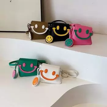 Детская сумка через плечо, сумка для мам и детей, сумка для девочек и малышей, сумка-тоут для женщин, сумка через плечо, дизайнерская сумка one size белый