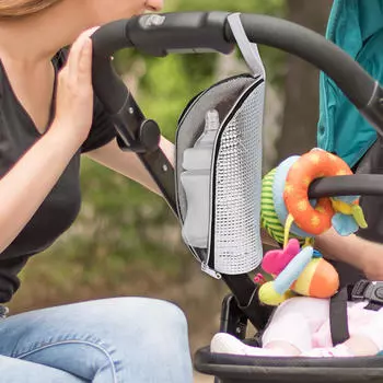 Детская сумка для бутылочек Водонепроницаемая Изолированная Сумка-тоут для грудного молока Грелка для кормления для кружек Путешествия