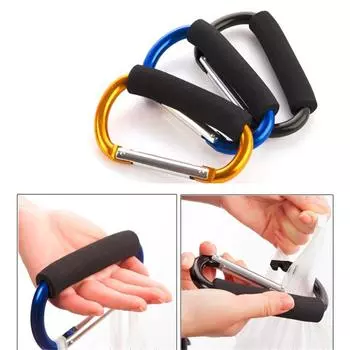 Детская сумка для коляски Крючок для коляски из алюминиевого сплава Крючок для покупок Аксессуары Органайзер Крючки для детской коляски для детской коляски синий