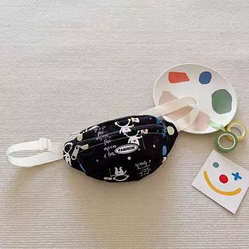 Детская сумка кроссбоди с принтом астронавта, уличная, для отдыха, модная, на плечо