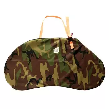 Детская сумка Packers Strider, камуфляж Woodland x неоново-оранжевый (УПАКОВЩИКИ ДЛЯ ДЕТЕЙ) /