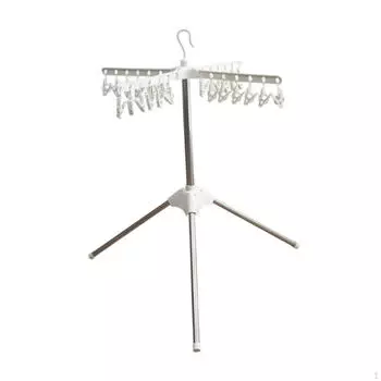 Детская сушилка для одежды, вращающаяся напольная вешалка для новорожденных, бытовая регулируемая складная подставка для