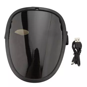 Детская светодиодная крышка для лица с 70 узорами RGB, цветная подсветка, трансформирующаяся крышка с распознаванием жестов