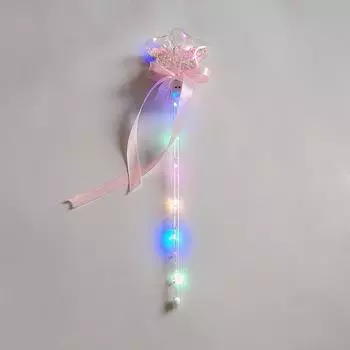 Детская светодиодная светящаяся палочка, светодиодная фея, игрушка, палочка принцессы, светящиеся палочки, сувениры на день рождения