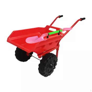 Детская тачка, детская бочка, образовательная, пляжная игрушка, строительные игрушки, картинг, активный отдых Blue Red