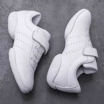 Детская танцевальная обувь Джазовые кроссовки Детская спортивная обувь для аэробики Мягкая подошва Спортивная обувь для девочек Профессиональная тренировочная фитнес-обувь 34