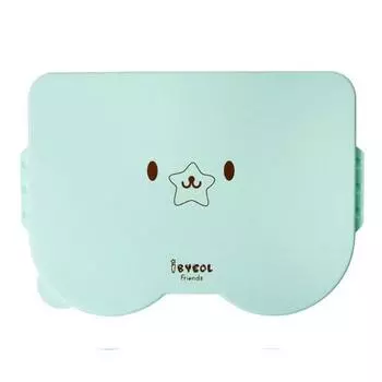 Детская тарелка для завтрака с кукурузой Childrens Friends, мятный цвет, популярные корейские товары для родителей