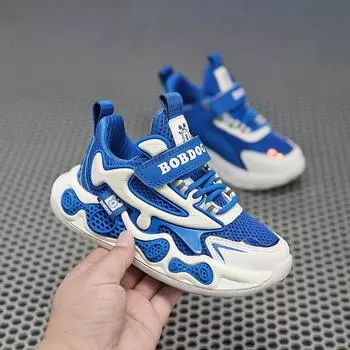 Детская теннисная обувь Кроссовки Обувь для мальчиков Обувь для девочек Обувь для мальчиков Обувь для девочек Size28 ,Foot Length17.5cm чёрный