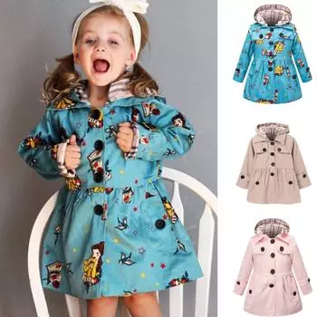 Детская теплая хлопковая куртка. Большая детская толстая стеганая куртка. Стеганая куртка средней длины. 110 розовый