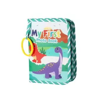 Детская тканевая книга-альбом для фотографий, альбом для новорожденного, юбилейный альбом, One Size