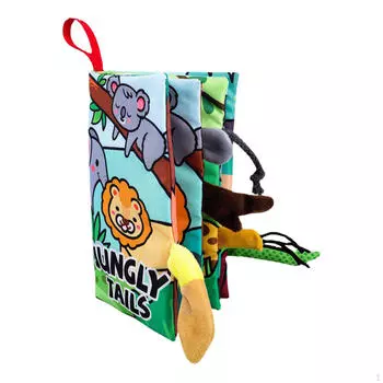 Детская тканевая книга, детская звуковая бумага, развивающая игрушка, сенсорная морщинка Sea Tails