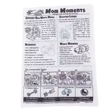 Детская тканевая книга Звуковая бумага Первая детская тканевая книга Раннее образовательное взаимодействие Газета Черный