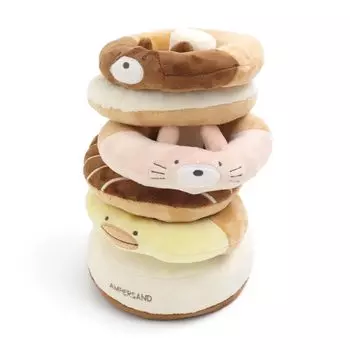 Детская тканевая погремушка для бросания колец Wanage Children Donut Educational Toy Rattlebe L241905 FOTOYBOX