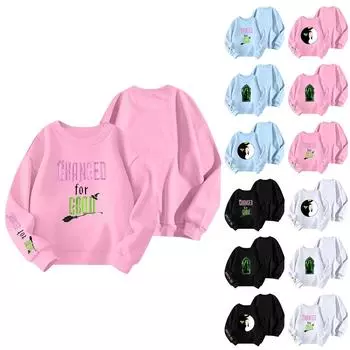 Детская толстовка с капюшоном для мальчиков и девочек, модная толстовка с длинными рукавами с принтом, возраст 3-14 лет 100 чёрный