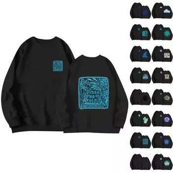 Детская толстовка с капюшоном с длинными рукавами и круглым вырезом, повседневная многофункциональная повседневная толстовка с капюшоном 100 армия зеленый