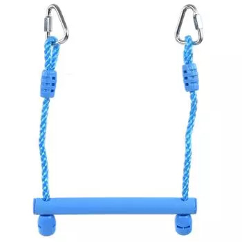 Детская трапеция качели скалодром синий прочный для помещений на открытом воздухе дворы сады