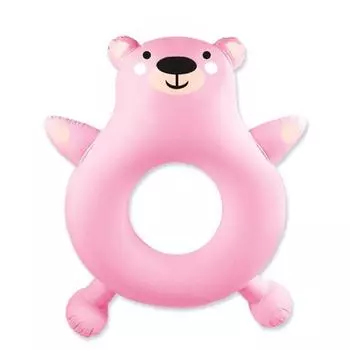 Детская трубка-мишка Bayb, розовая, 1 шт., корейские водные развлечения