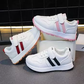 Детская удобная и легкая обувь, Белая обувь, Кроссовки, Спортивная обувь