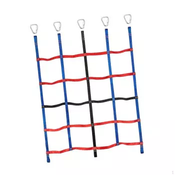 Детская уличная радужная сетка для скалолазания Детское учебное оборудование Игровая площадка Физический двор Крытый