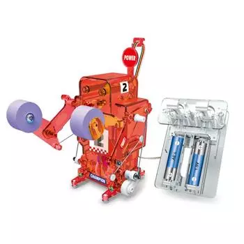 Детская забавная игра «сделай сам», боксер и робот, игрушка «сделай сам», робот-боксер сражается друг с другом за рождественские подарки синий