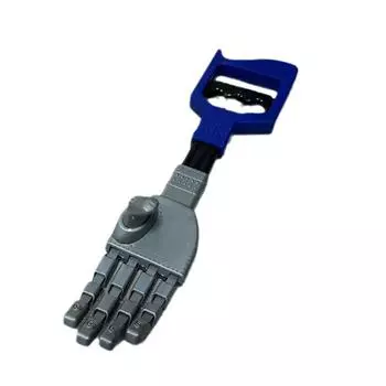 Детская забавная игрушка-механическая рука, телескопический захват и мягкий зажим One Size синий