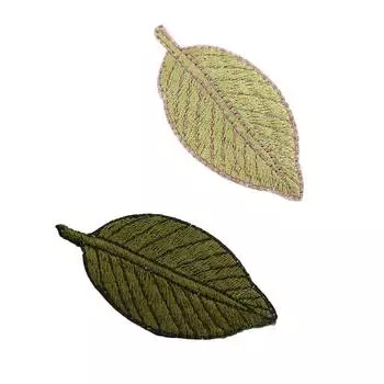 Детская заколка для волос для девочек, женская заколка для волос в виде листа, вязаная заколка в корейском стиле 02