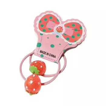 Детская заколка для волос Клубника Перламутровая 3D Инкрустированная бриллиантами Заколка/ободок для волос Клубника Прекрасный аксессуар для волос маленькой девочки