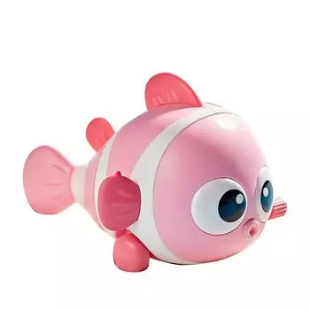 Детская заводная игрушка, развивающая интерактивная мультяшная качель с рыбьим хвостом, ходячая заводная игрушка для детей розовый