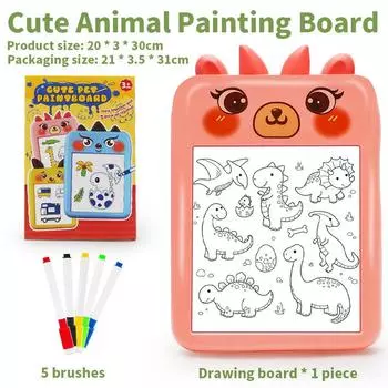 Детская ЖК-доска для письма от руки, детская цветная доска для рисования граффити, детская доска для письма для раннего образования, игрушки, подарки