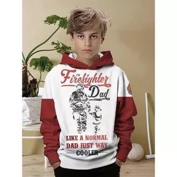 Детская зимняя одежда для мальчиков, повседневные толстовки с геометрическим принтом, с длинным рукавом, детская одежда для мальчиков, осенние топы, детская одежда 100CM