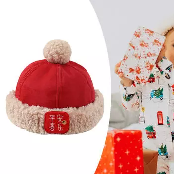 Детская зимняя шапка-бини для детей, мальчиков, девочек, младенцев, малышей Style A