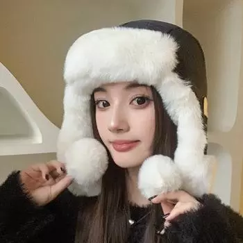 Детская зимняя ветрозащитная и теплая шапка Lei Feng для езды на велосипеде, защита ушей, утепленная и морозостойкая шапка для северо-востока Баотоу серый