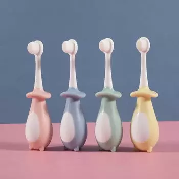 Детская зубная щетка для ухода за полостью рта, удобная ультрамягкая щетка, аксессуары, детская зубная щетка