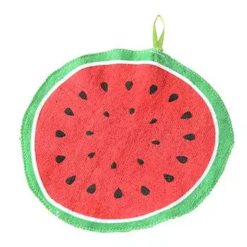 Детские 20 см круглые хлопковые полотенца для рук кухонные полотенца для фруктов кухонные подвесные полотенца